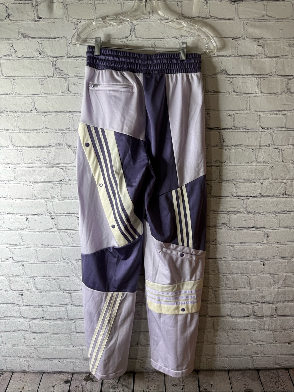 Women’s adidas originals track pants Danielle Cathari patchwork tech purple - Picture 8 of 15